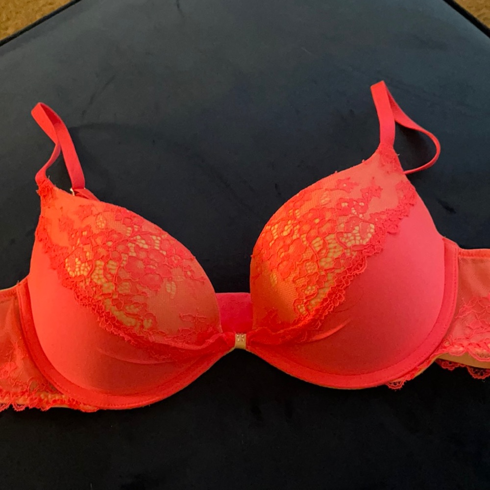 Padded, Push-Up Demi Bra